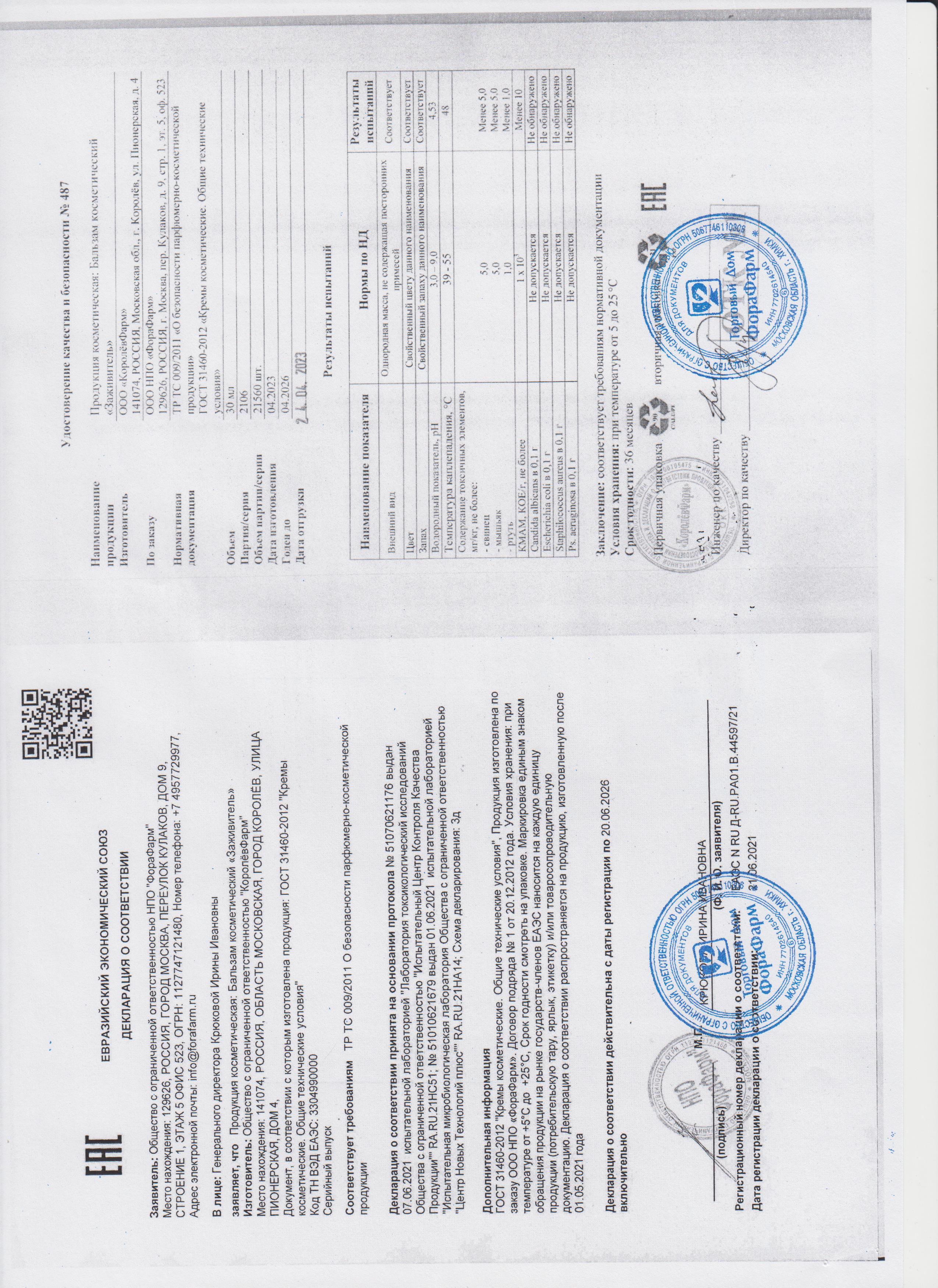 Паспорт №042023
